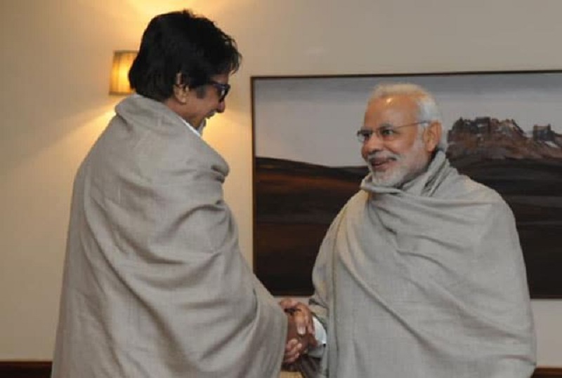 अमिताभ बच्चनको ८०औँ जन्मदिनमा नरेन्द्र मोदीले पठाए शुभकामना सन्देश